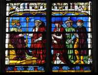 083 Le Pape reçoit un cardinal et des prêtres