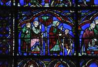 111 Un boiteux un muet & un aveugle sont guéris lors de la translation des reliques de Saint Chéron dans un nouveau tombeau