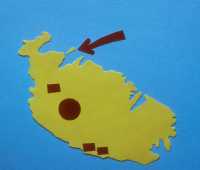 271 Carte Malte - Ile Salmone