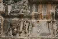 64 Bahram II reçoit une délégation de rois arabes *