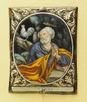 10 Saint Pierre - Email - Jacques I Laudin (Limoges 1627-1695)