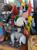 63 Oeuvres d'art en tôle peinte