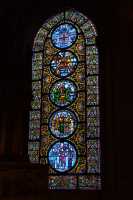 33 Vitrail des allégories de saint Paul (XII°s)