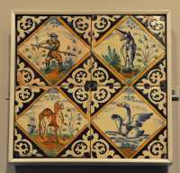 194 Carreaux émaillés - Pays Bas (± 1600)