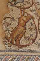 53 Pavement de la synagogue de Gaza