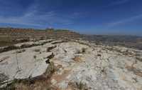 32 Rocher au sud de l'esplanade byzantine - Garizim