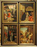 141 Légende de Saint Sébastien - Josse Lieferinxe - Église Notre Dame des Accoules à Marseille (± 1497)