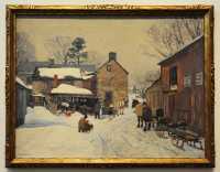 181 Country life (1927) Edward Redfield peintre américain