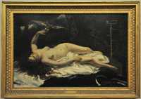 03 Gustave Courbet - Femme au perroquet présentée au salon de 1966 pour se mesurer à l'art académique