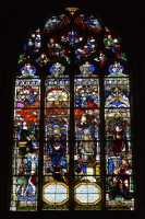 11 Vitrail - Pentecôte (Reconstitution à partir de deux vitraux des 16° & 17° s)