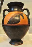 227 Amphore - Attique - Figures noires - Peut-être le prix offert au gagnant des courses de cheval (560-550)