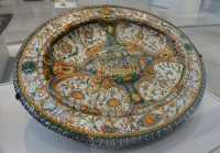 104 Le triomphe de Joseph d'après une gravure de Bernard Salomon (1567) Atelier des Fontana à Urbino