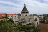 02 Basilique de l'Annonciation vue du centre marial