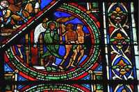 36 L'homme et la femme sont chassés du jardin