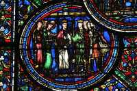 84 Entrevue de Thomas Becket Louis VII et Henri II