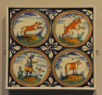 193 Carreaux émaillés - Pays Bas (± 1600)