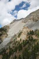 17 - Col de l'Izoard - Coulées de pierres