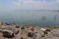 81  Le rivage du lac à Capharnaüm près de la maison de Pierre