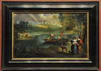 06 Edouard Manet - Pêche - Manet et sa femme Suzanne Leenhoof (1862-63)