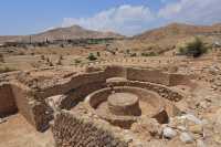 12 Thermes (frigidarium) du troisième palais d'Hérode le Grand, sur le Wadi Qelt, à Jéricho