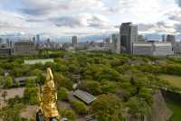 23 Osaka vu du château