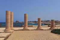 045 Péristyle du palais du promontoire (Palais hérodien, résidence de Pilate)