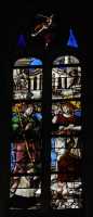 36 Hautes fenêtres (Chœur) Saint Jacques & saint Jean et prêtre donateur