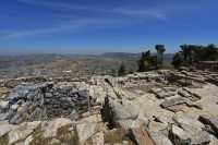 33 Tour et enceinte hellénistiques sur le pente est du Garizim