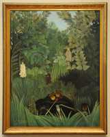082 Douanier Rousseau - Le bouffon (1906)
