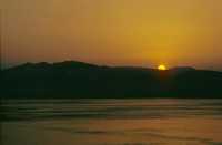 456 Détroit de Messine au coucher du soleil