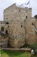 43 Tour de Phasaël (frère d'Hérode) dite de David - Les pierres en bossage sont hérodiennes