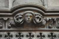 56 Nef (5°  travée - Sud) Un homme & 2 singes