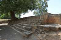 36 Haut-lieu de Dan - Escalier de la tribune