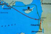 067 Carte Nord de Chypre (Kyrenia)