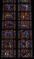 022 Vitrail de Saint Georges (bas à gauche)