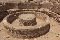 11 Thermes (frigidarium) du troisième palais d'Hérode le Grand, sur le Wadi Qelt, à Jéricho