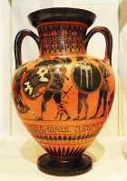 144 Amphore attique (± 520) Ajax portant le corps d'Achille