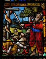 17 Moïse et le serpent d'airain (XIX°s)