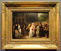 114 Louis-Léopold Boilly - Tirer les cartes sur le boulevard (1806)