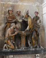 18 Baptême de saint Augustin par Ambroise (± 1550)
