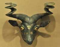 16 Chèvre Markhor (bovidé) Cuivre (Mésopotamie 2550-2250)