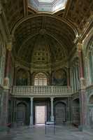 37 - Chapelle St Saturnin - François I er (1494-1547) - Tribune d'orgue Henri II (roi de 1547 à 1559).JPG