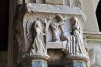 89 Cloître de St Guilhem du Désert - Annonciation