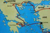 601 Carte - De Corinthe à Ephèse