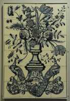 191 Vase de fleurs - Van Hulst (Pays Bas) Fin 18°s