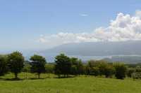 075 Vue de l'ouest de Tahiti Nui (la plus grande partie de l’île de Tahiti) depuis le plateau de Taravao