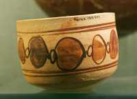 49 bis - Cimetière de Feras (Méroïtique - 2°-3°s) Tasse décorée de cercles