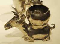 150 Vase en argent - Cerf - Pérou Chimu (14°-15°s)