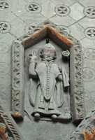 27 Nef (2° travée - Nord) Evêque bénissant (± 1150)