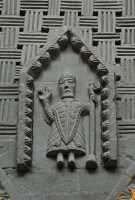 42 Nef (4° travée - Nord) Evêque bénissant (± 1150)